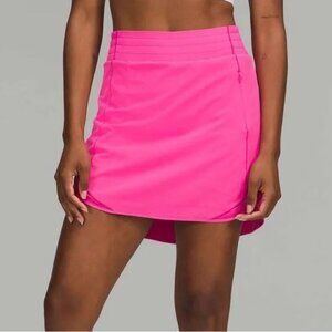 Lululemon Hotty hot high rise skirt/skort long lightweight, swift fabric